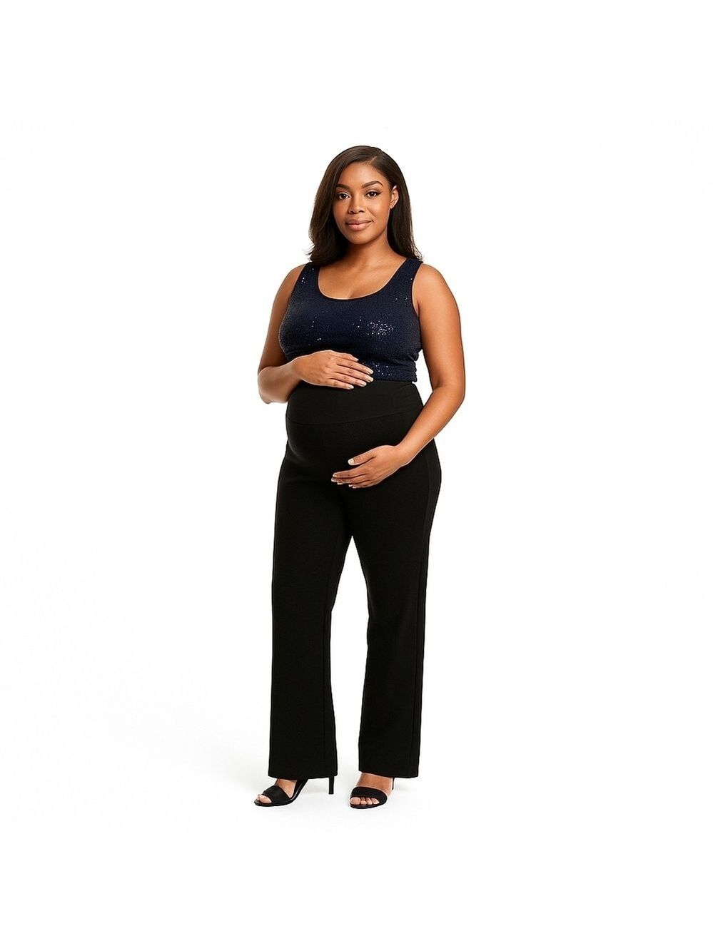 S.O.N.G Maternity Black Pants Size Small